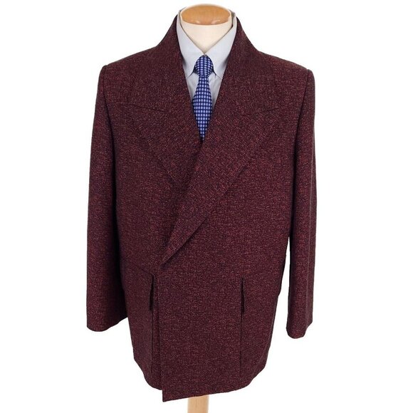 Jil Sander Exclusive Red Cotton Coat Size 52 US 42 L Mens Red NWT - Picture 2 of 16